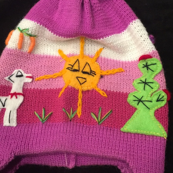 Kid Peruvian beanie - Picture 4 of 4